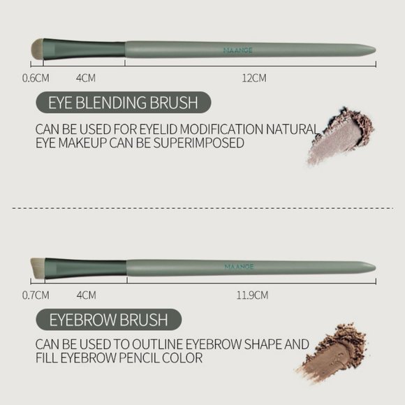 13Pcs Makeup Brush Set & Bag Portable Beauty Tool - Picture 11 of 13